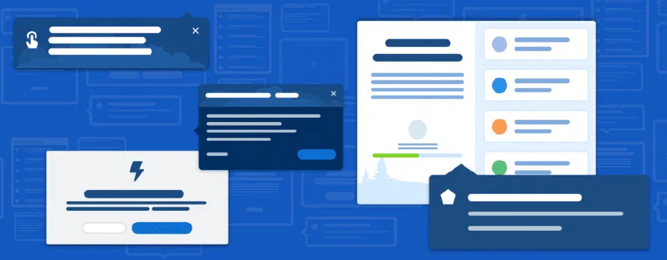 SLDS showcase with example interface components.