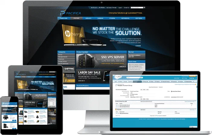 CloudCraze storefront example in the Salesforce CRM environment.